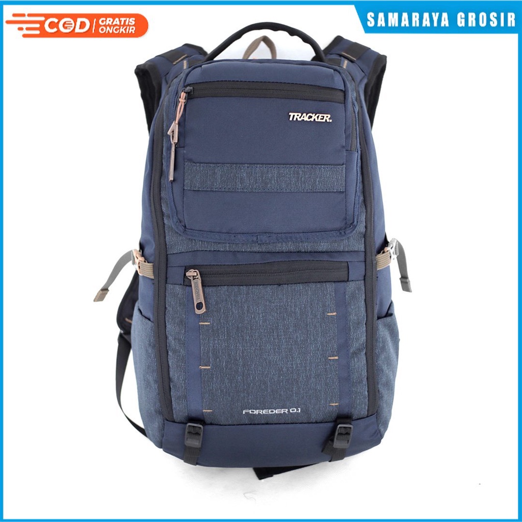 Tas Ransel Tracker Foreder 01 - ORIGINAL TRACKER - Tas Kerja / Laptop - Tas Pria Fashion Casual - Ba