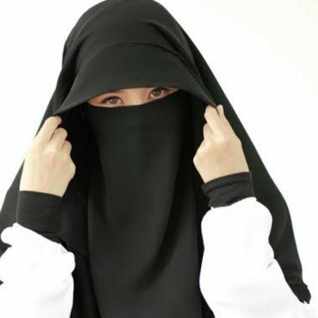 Niqob cadar veil yaman satu set niqab oman
