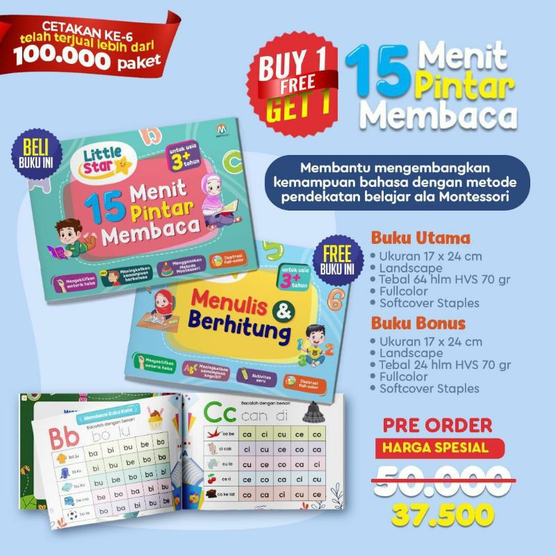 15 Menit Pintar Membaca