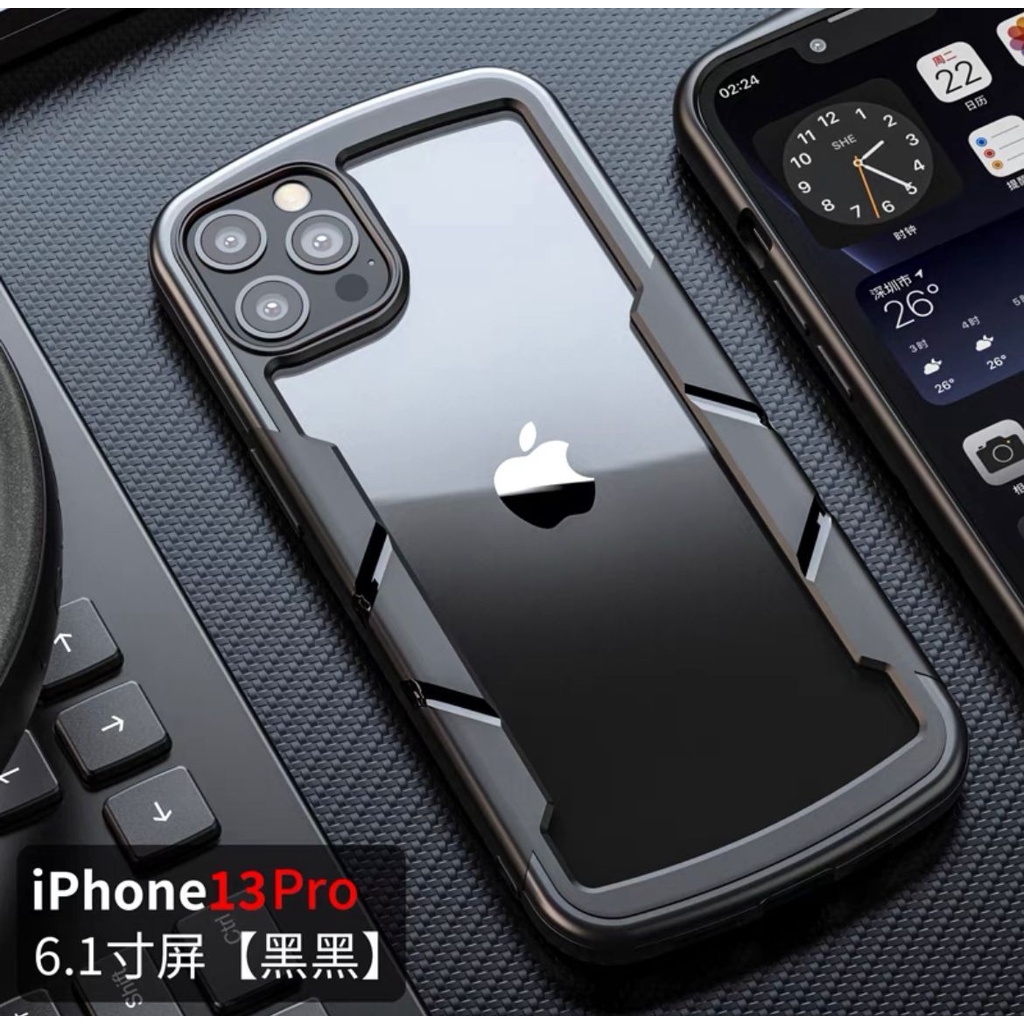 Case Iphone 13 13 Pro 13 Pro Max Softcase Armor Terbaru Clear Bening Hybrid Silikon Mewah Premium Co