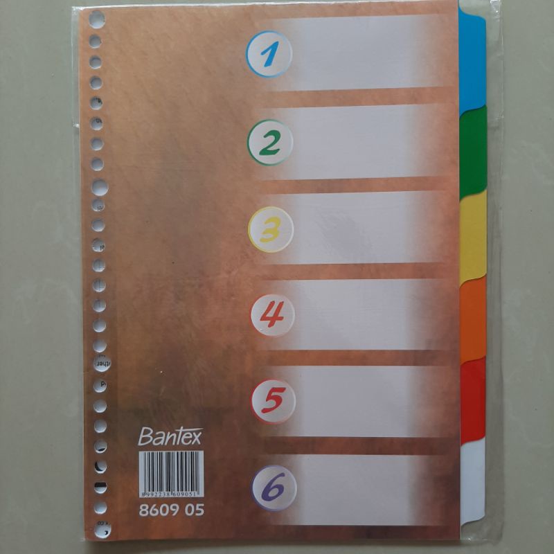 

BINDER INDEX | PEMBATAS BINDER UKURAN B5 MEREK BANTEX