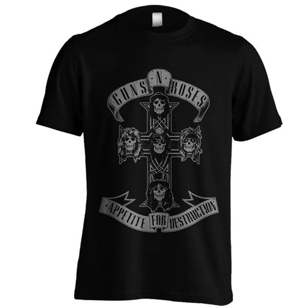 Kaos konser Guns n Roses terbaru legend hitam ada size Jumbo
