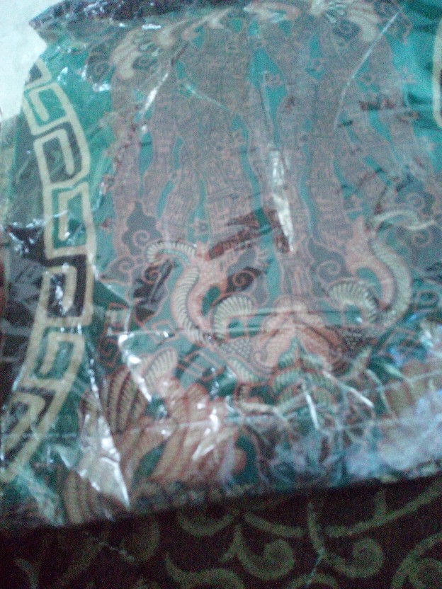 Kemeja Batik Pria Kluwung Hitam Hijau Navy Kemeja Batik Kasual