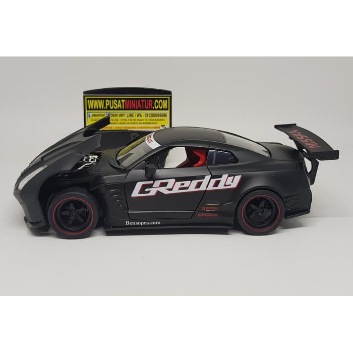 2009 NISSAN GT-R (R35) BEN SOPRA (HITAM) - SKALA 24 - JADA JDM