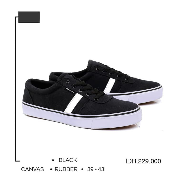SEPATU SNEAKERS PRIA KEREN DISTRO GSHOP ORIGINAL GS6175