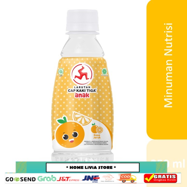 

Cap Kaki Tiga Anak Orange PET 250ml