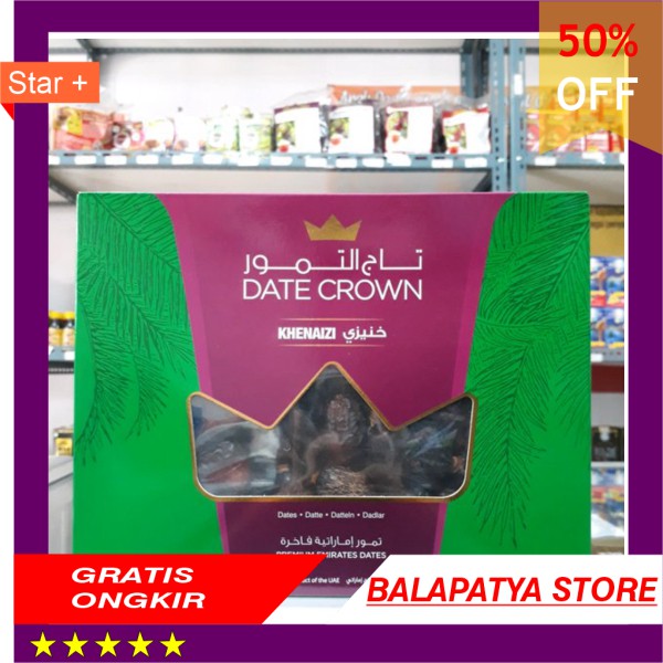 

40 OFF KHUSUS HARI INI !!! KURMA PREMIUM DATE CROWN KHENIZI
