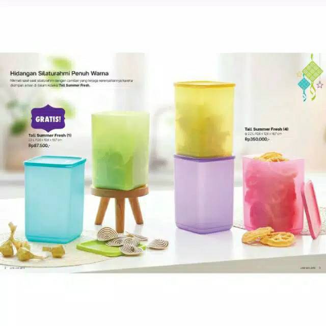 TALL SUMMER FRESH + FREE Tupperware