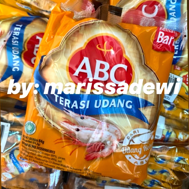 

[TERMURAH] Terasi Udang ABC Sachet 4.2g isi 20 pc