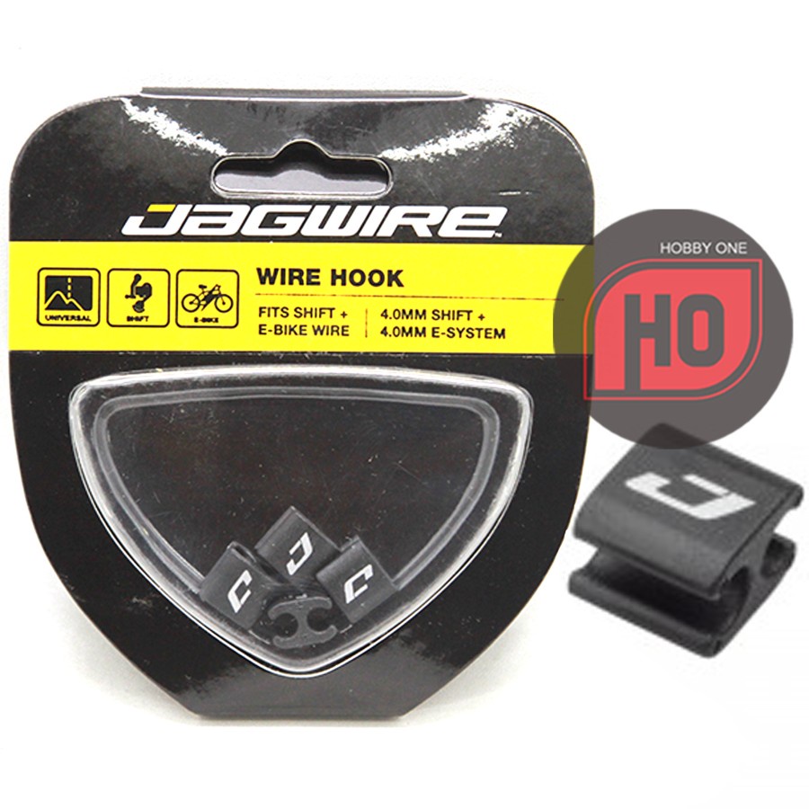 Jagwire Wire Hook Shift Dropper and E-Bike Control Wire - 4.0mm and 4.0mm