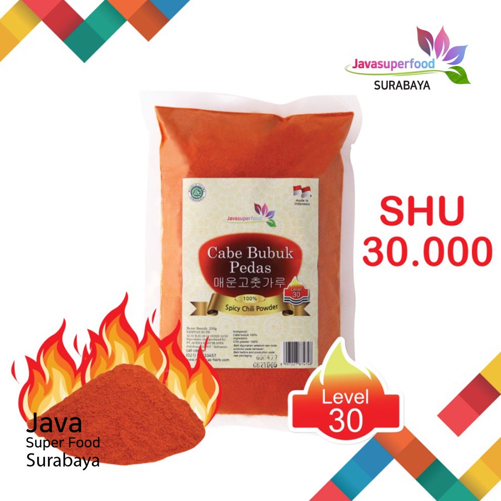 

Gochugaru - Bubuk Cabe Pedas Level 30 / Chili Powder Spicy 250g