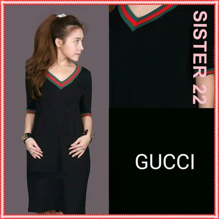 Baju wanita dress Gucci import High Quality