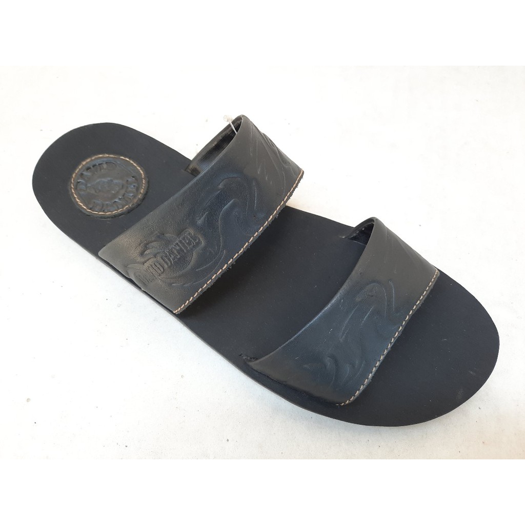 DAVID DANIEL Sandal Javarino Kulit - CRV 02 Black
