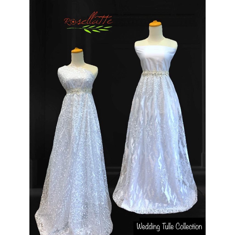 Kain Tile Brokat Wedding Bridesmaid Mewah