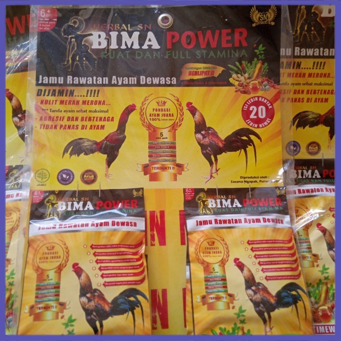 

✔ COD ✔ Bima power jamu ayam