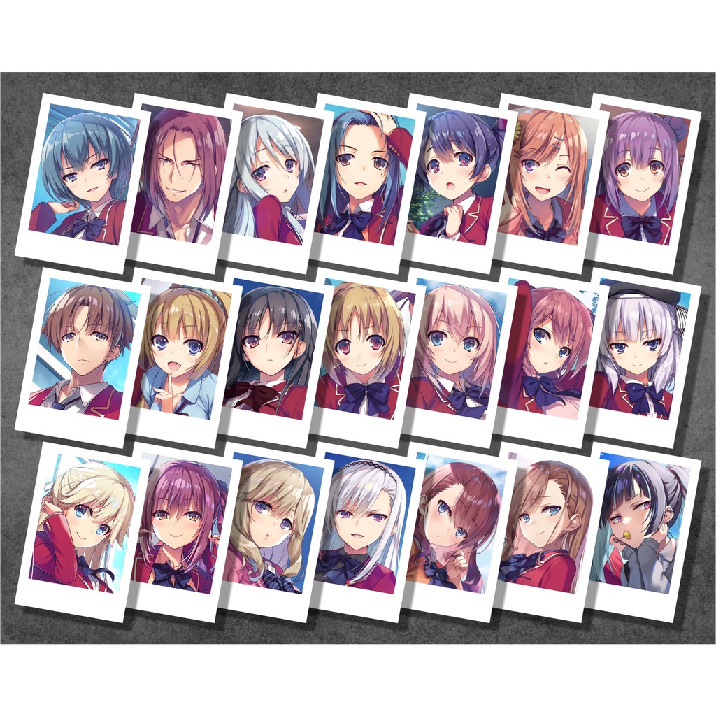 Koleksi Polaroid Anime You Jitzu / Classroom of The Elite A - Ayanokouji