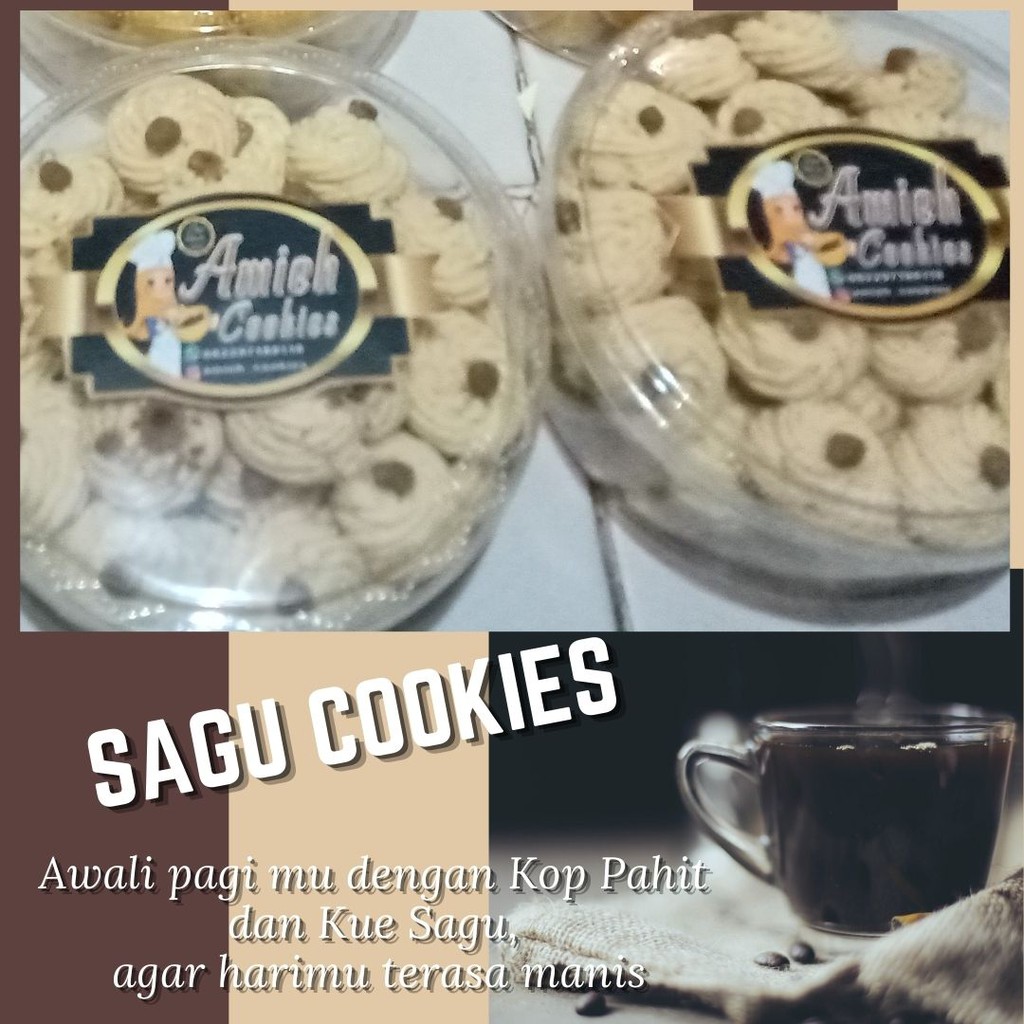

Kue Sagu / Kue lebaran / Cookies / Cemilan / isi 1 toples 500 gr # Free Paper Bag