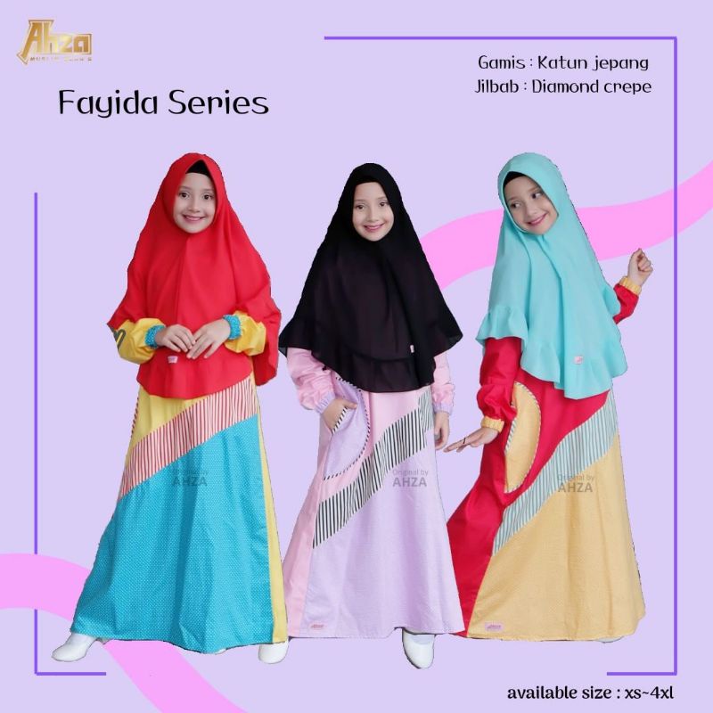 HEPPINN AHZA GAMIS FAYIDA KIDS / BAJU ANAK