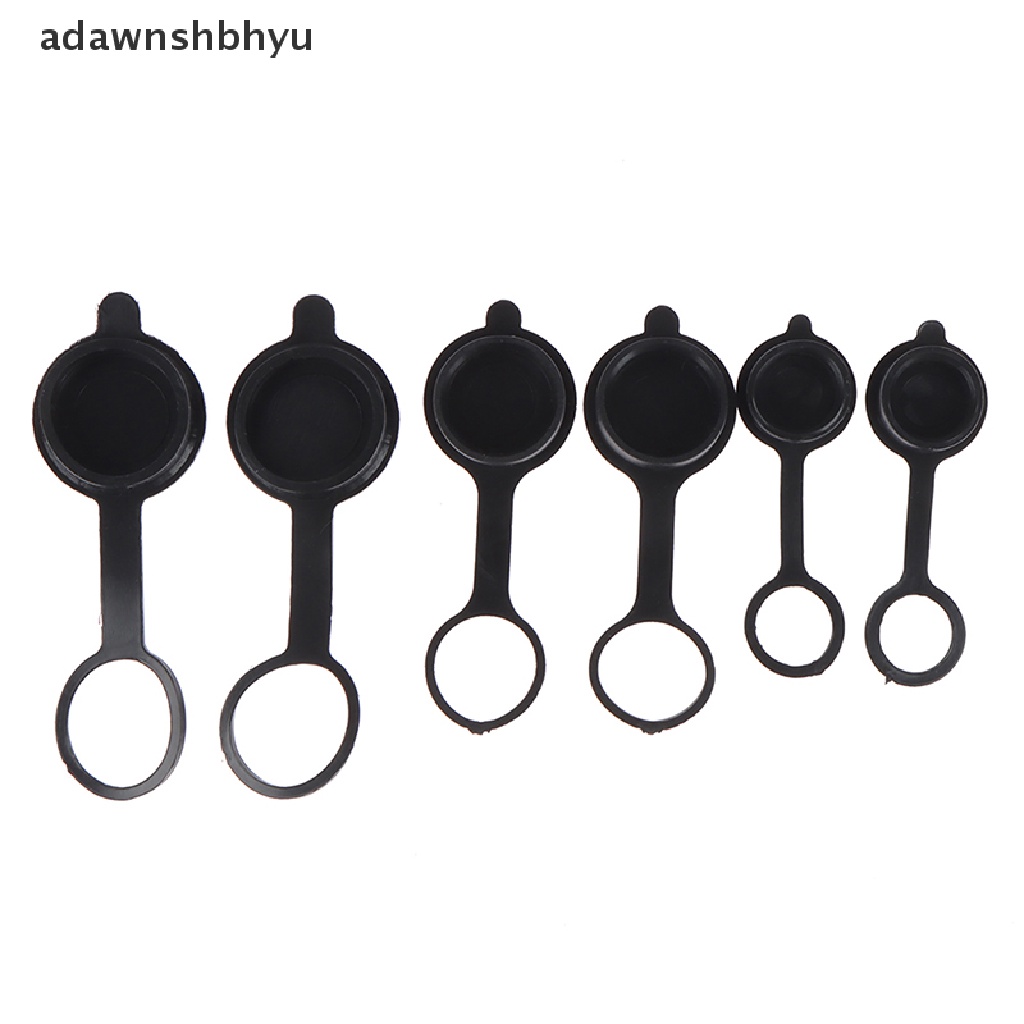 Adawnshbhyu 10pcs GX12 GX16 GX20 Aviation Circular Plug Socket Konektor Topi Debu Tahan Air