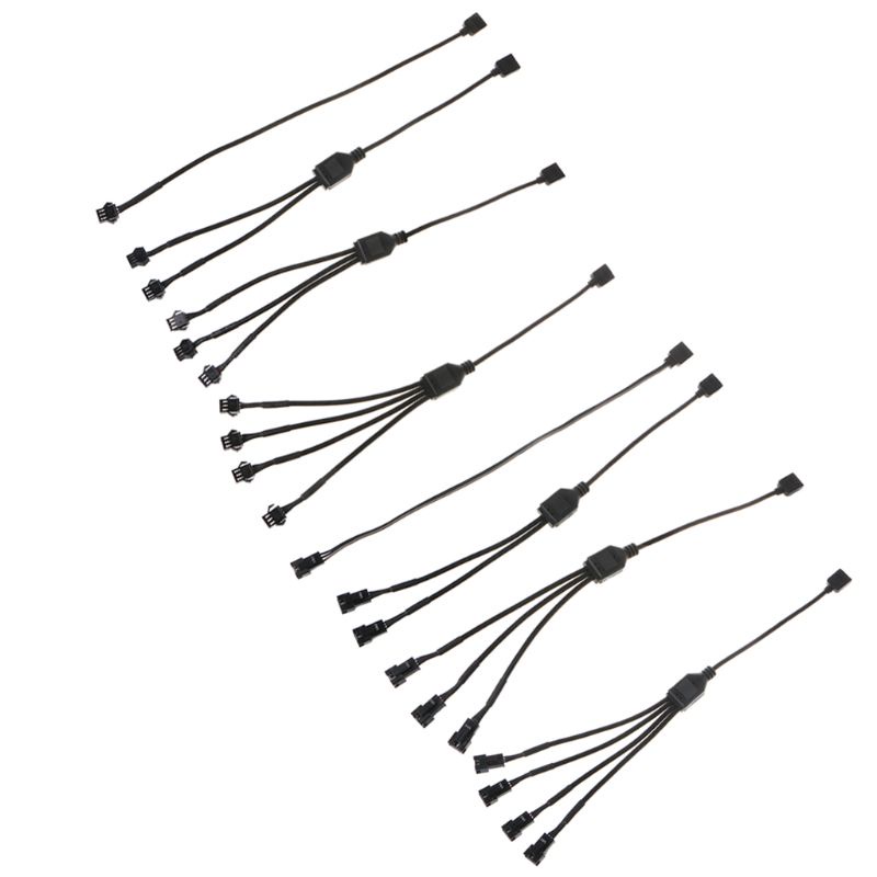 Btsg Motherboard RGB SYNC Splitter 12V 4Pin RGB/5V 3Pin ARGB SYNC HUB Header Transfer Splitter Kabel Ekstensi Untuk Com