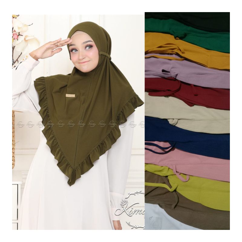 hijab bergo kimikey