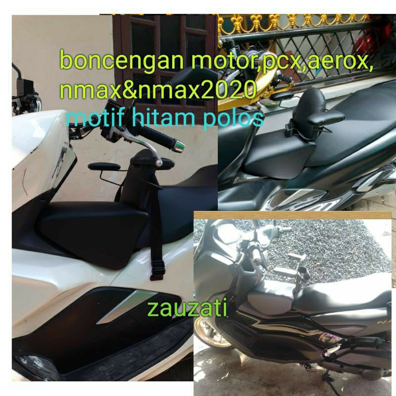 BONCENGAN MOTOR ANAK PCX,AEROX,NMAX,ADV/LENGKAP BESI SANDARAN