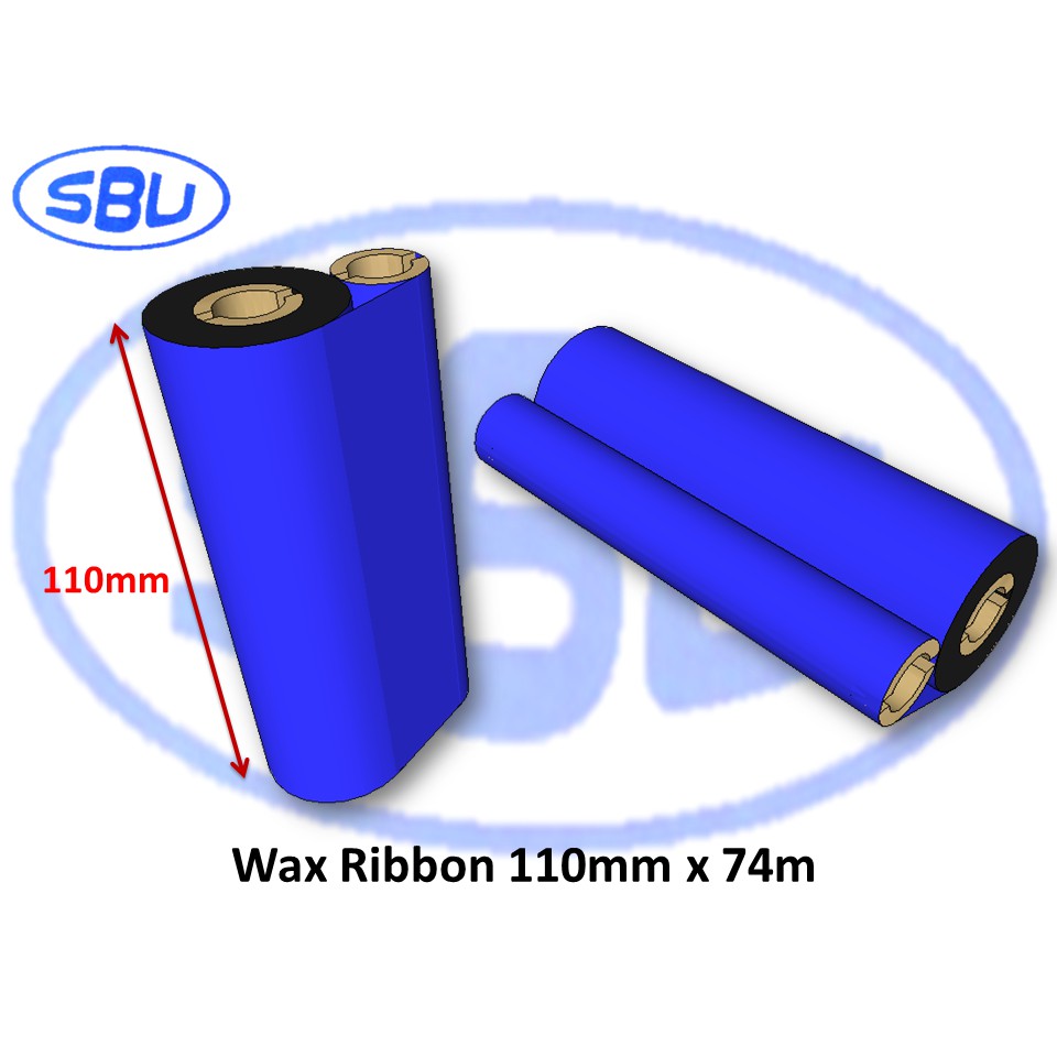 

Wax Ribbon 110mm x 74m "Murah & Berkualitas