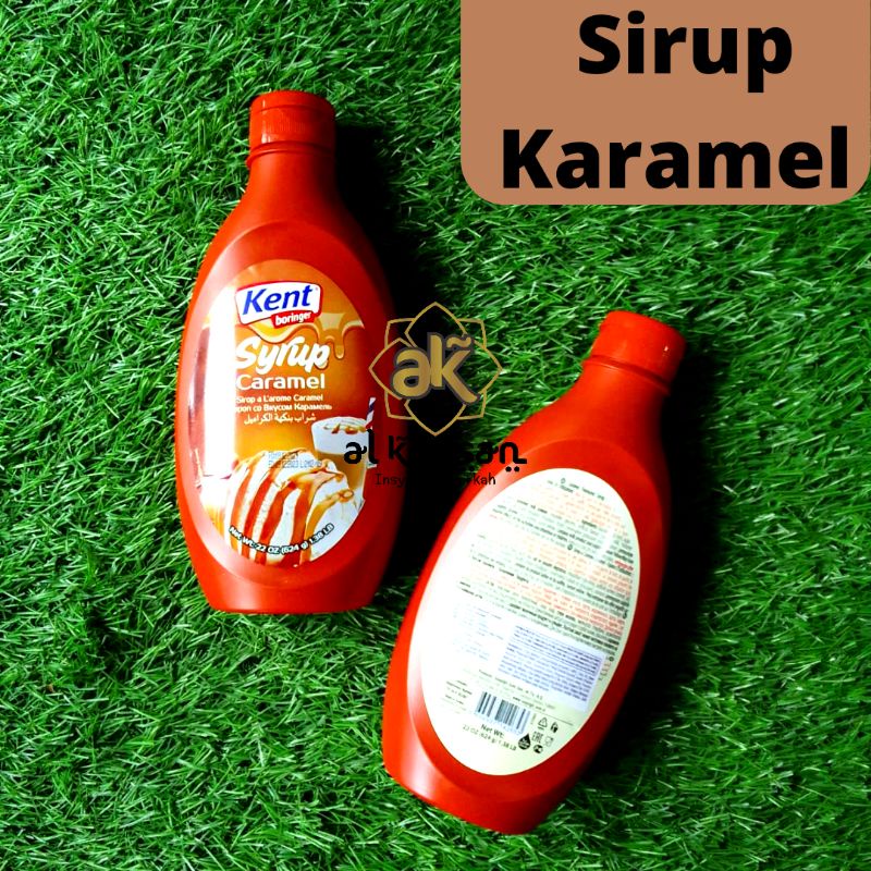 

SYRUP SIRUP STRAWBERRY / CARAMEL/ CHOCOLATE KENT BORINGER 624GR