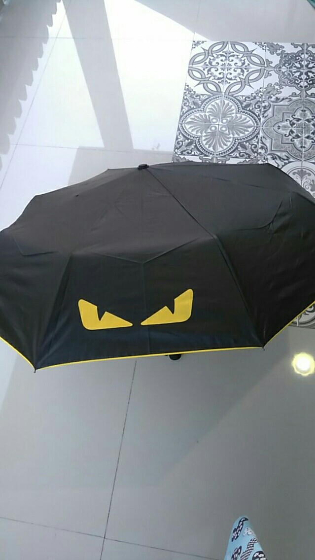 Payung Otomatis Lipat Payung Matahari Iblis Kecil Kerai