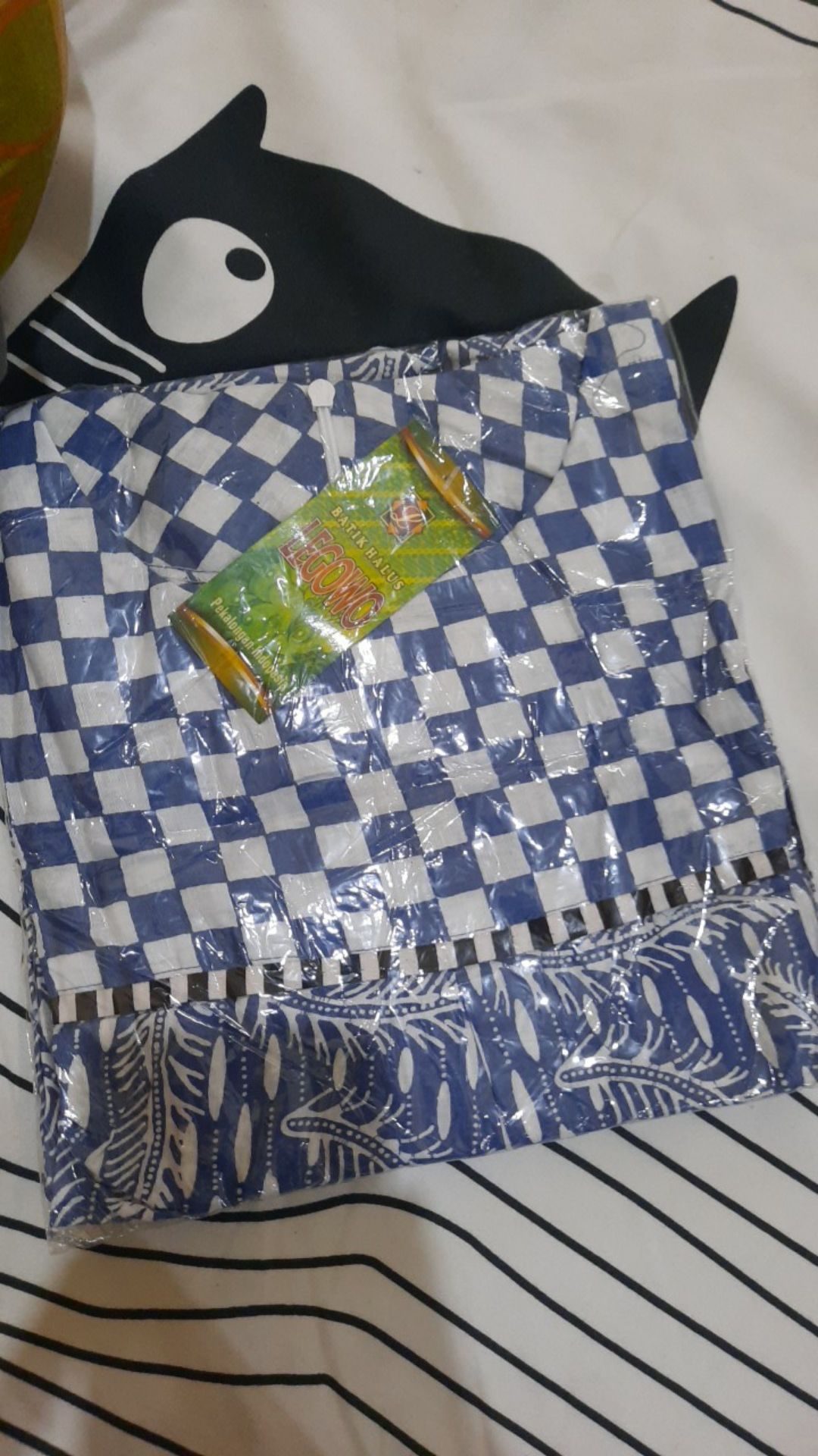 Tunic Marshanda Lawasan Biru Tunic Jumbo Tunik Jumbo Tunik Batik Jumbo Xxl Seragam Batik Kerja