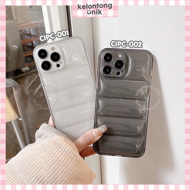 For iPhone - Puffy Clear Case/ Jacket Air Pillow Case