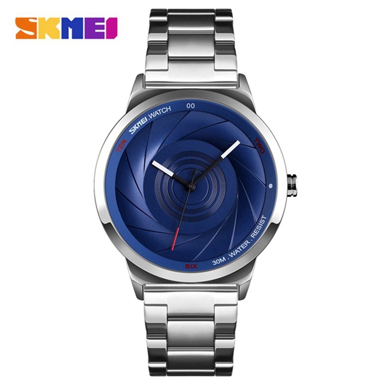 SKMEI 9210 Jam Tangan Pria Analog Stainless Steel WK-SBY