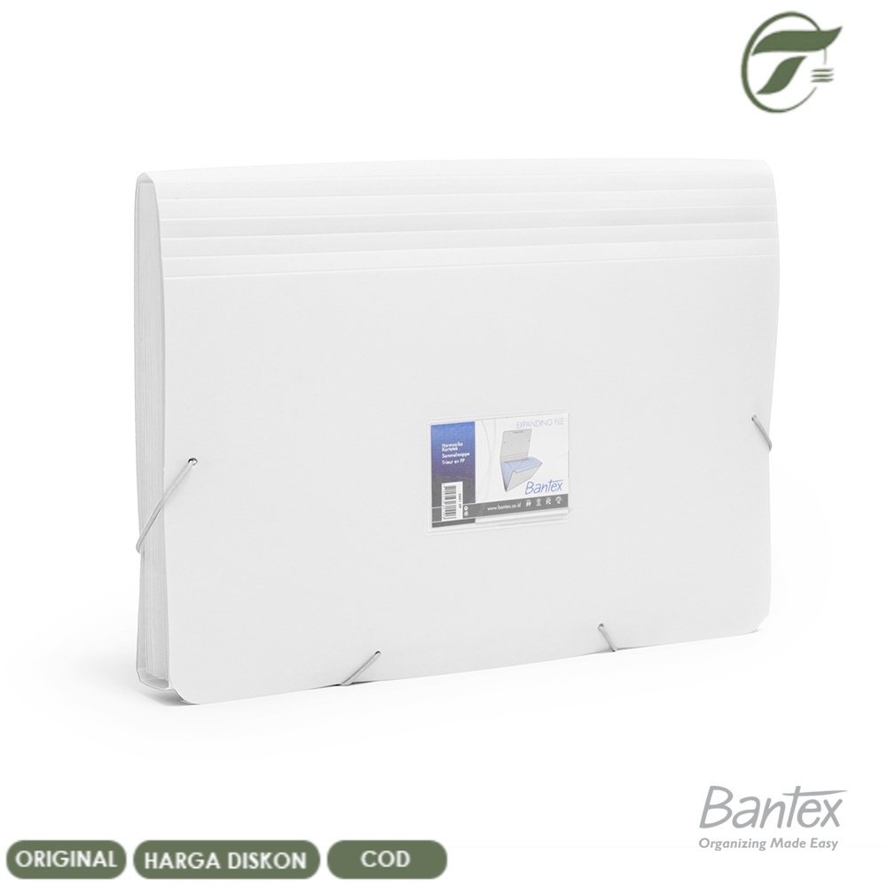 

Bantex Expanding File PP Folio White #3601 07