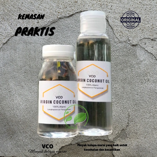 VCO ( Virgin Coconut Oil ) Body Oil Minyak Kelapa100% alami