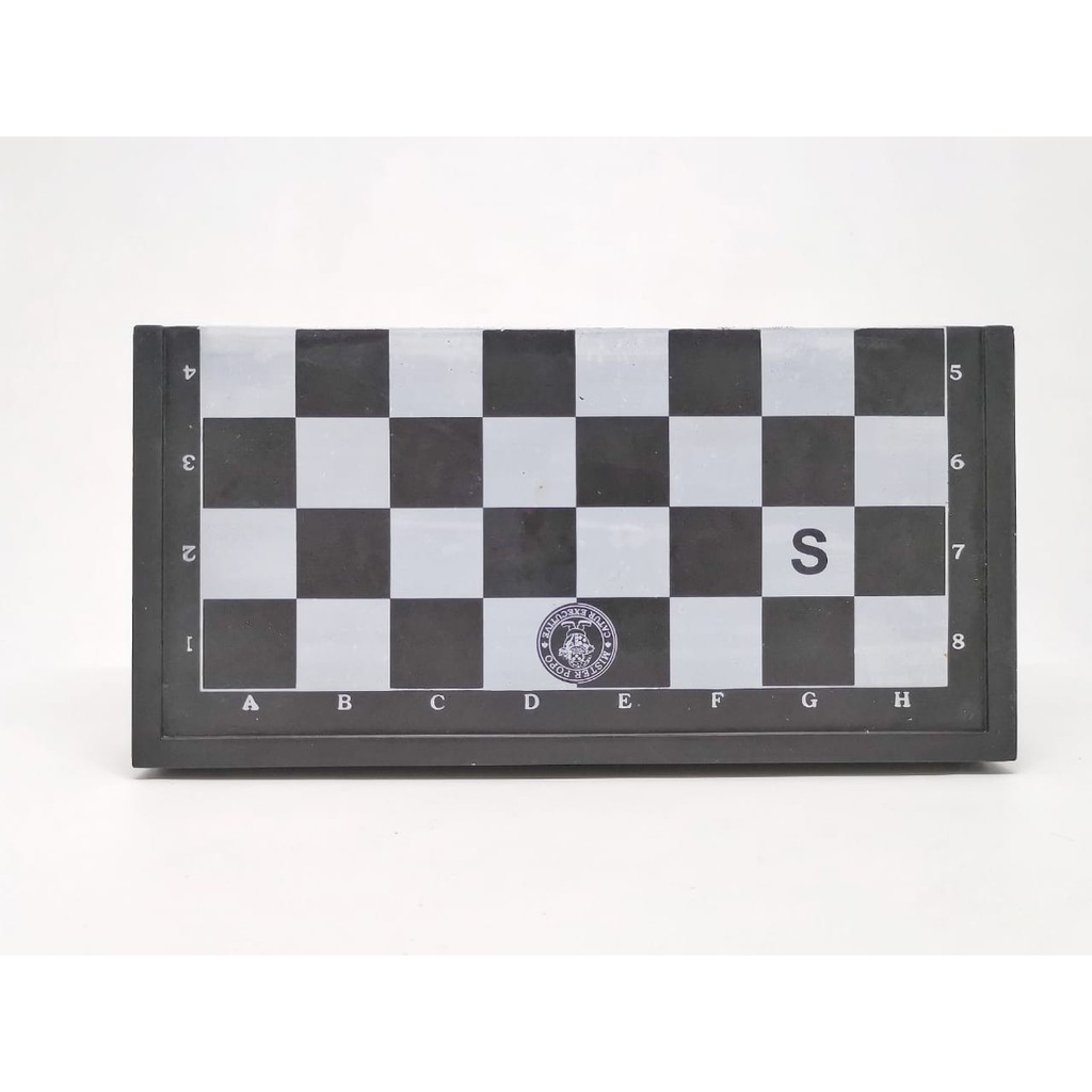 Papan Catur Lipat Plastik / Folding Chess Board