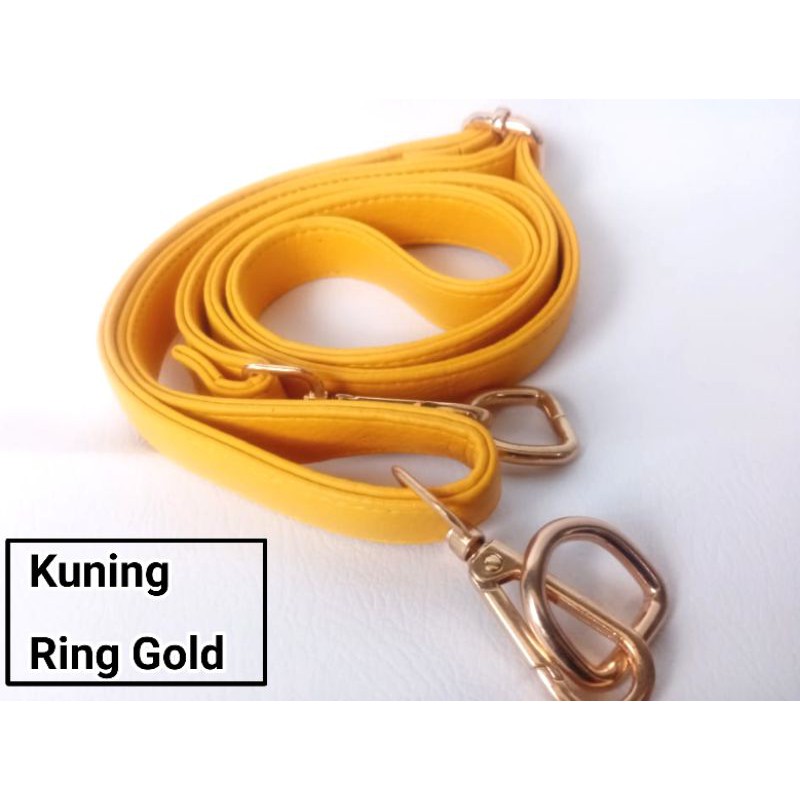 Tali Tas Selempang Ring Gold + ring D Premium