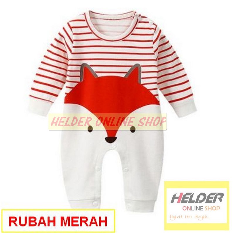 JUMPER BAYI LENGAN PANJANG BAJU BAYI ANIMAL SERIES