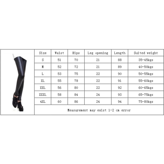 IMPORT Legging Leather Pants Celana Legging Kulit (no Velvet/Bulu) Elastis Legging Leather Pants