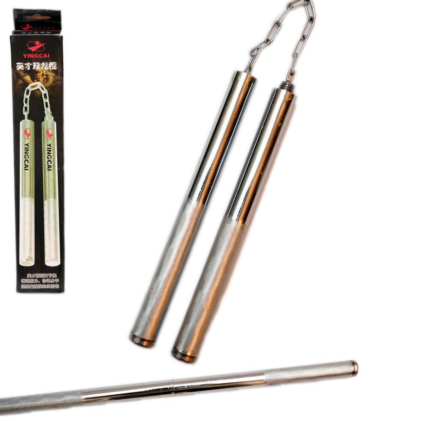 nunchaku double stick dobel stik ruyung besi