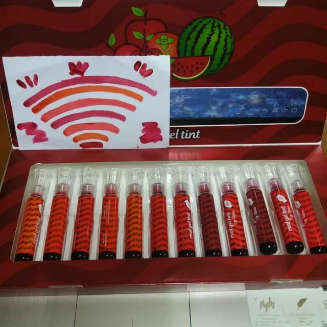 LIP TINT REAL GEL TINT 7680 ISI.12