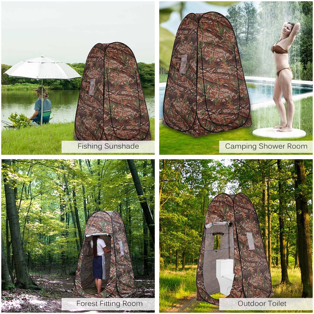 Tenda Toilet Portable Automatic Open - OMTP3FCO Camouflage