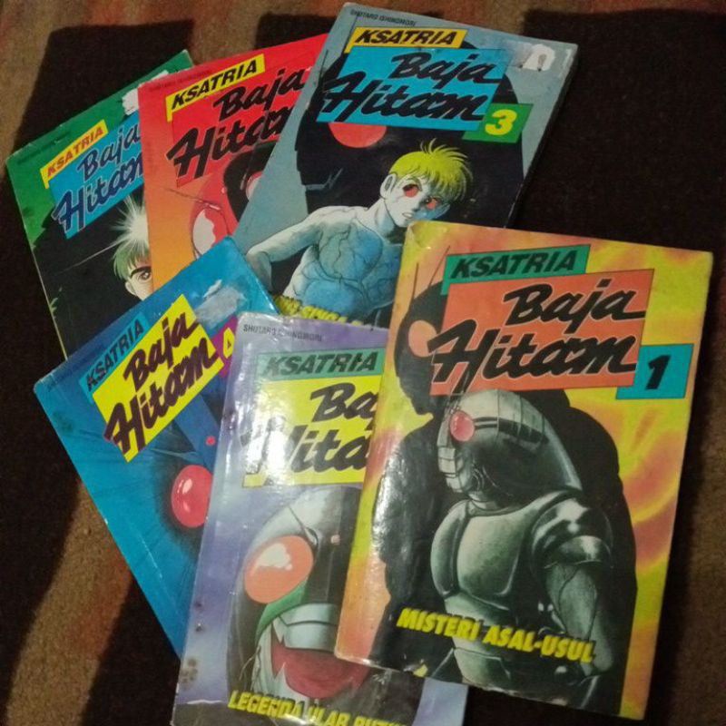komik ksatria baja hitam