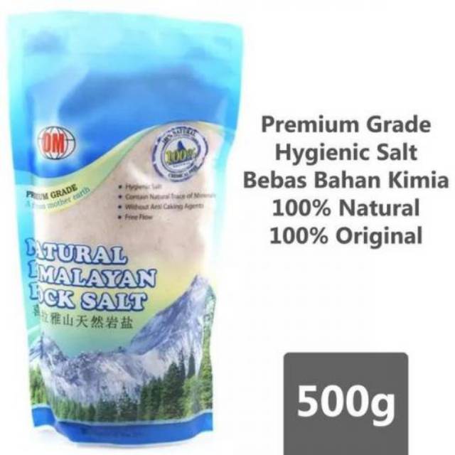 

Garam Himalaya 500gr ( Himalaya Rock Fine Pink Salt)