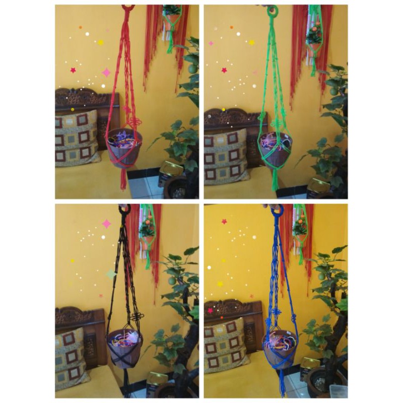 tali pot gantungan / gantungan pot / tali kur