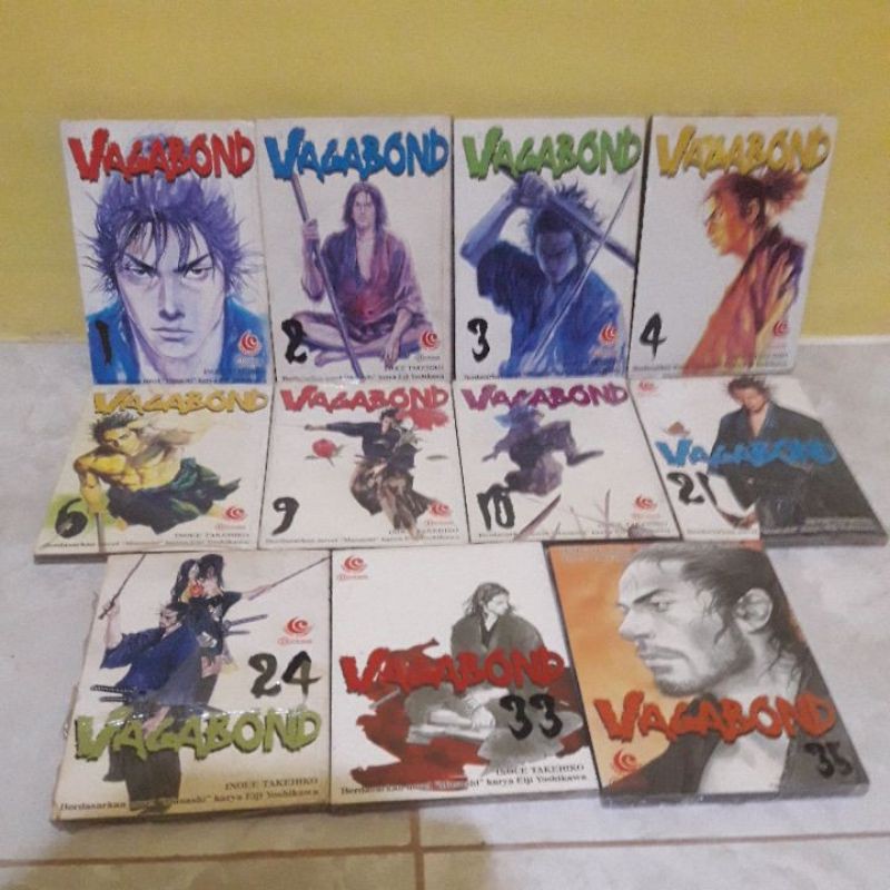 Komik Vagabond Set (11 Komik)