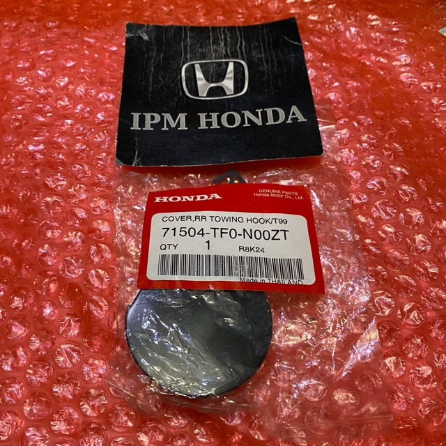 71104 / 71504 TF0 N00ZT Original Cover Tutup Towing Derek Hook Bumper Bemper Depan / Belakang Honda Jazz RS GE8 2012 2013