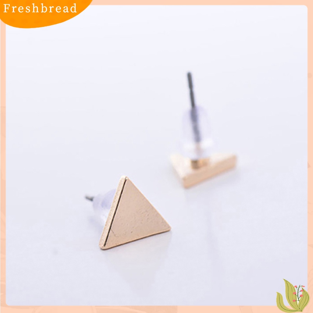 ? Fresh ? Anting Tusuk Model Segitiga Simple Gaya Punk untuk Wanita / Pesta / Prom / Hadiah