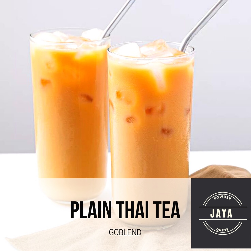 

PLAIN Bubuk Minuman THAITEA 1Kg - Bubuk THAITEA PLAIN tanpa gula 1Kg - Thaitea PLAIN POWDER