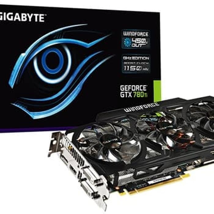 LIMITED EDITION GIGABYTE GTX 780 TI GHZ EDITION KONDISI 99%