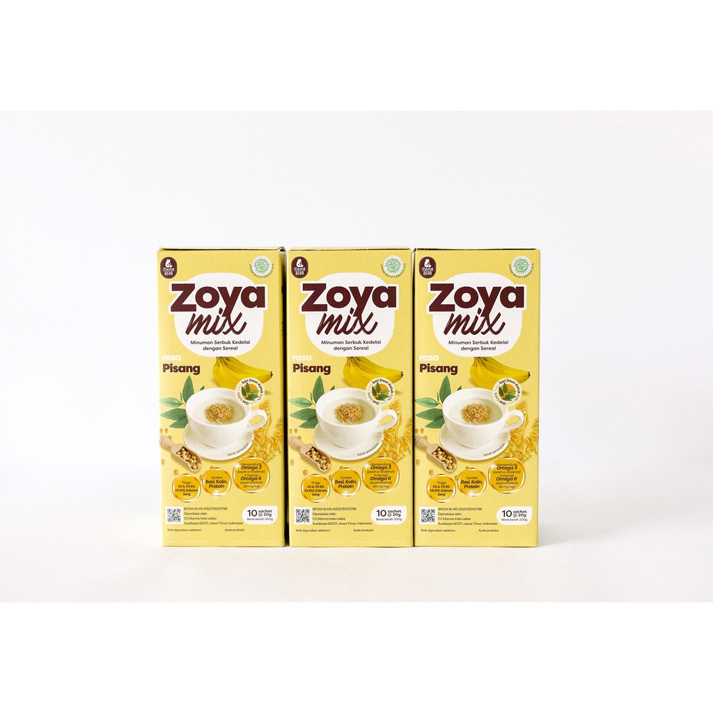 Zoya Mix Susu Kedelai + daun Katuk pelancar ASI Booster